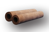 无甲醛无丙烯酸玻璃棉管壳